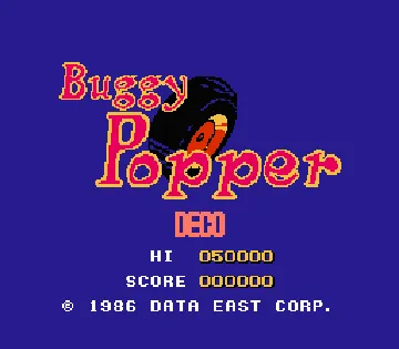 Buggy Popper (Japan) screen shot title